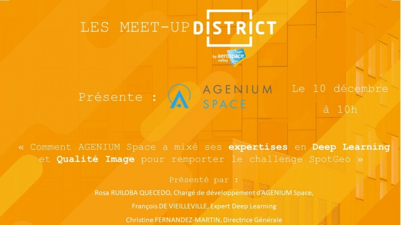 DISTRICT : Meet-up Webinaire Agenium Space