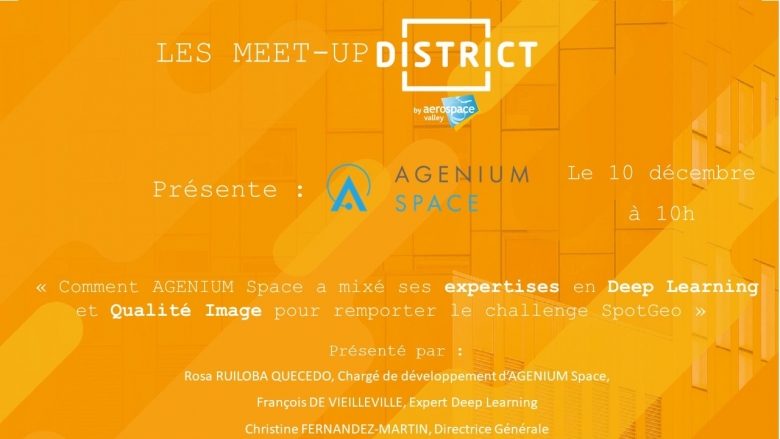DISTRICT : Meet-up Webinaire Agenium Space