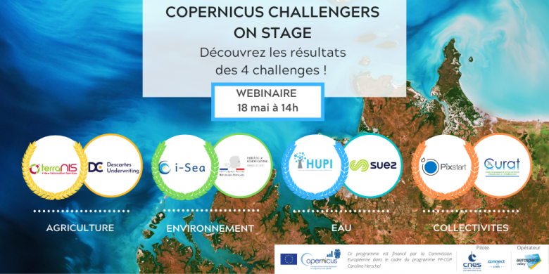 WEBINAIRE : Copernicus Challengers on stage