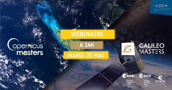 Webinaire : Copernicus masters & Galileo masters