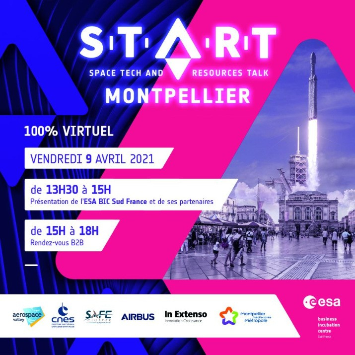 S.T.A.R.T. Montpellier - Découvrez le dispositif ESA BIC Sud France