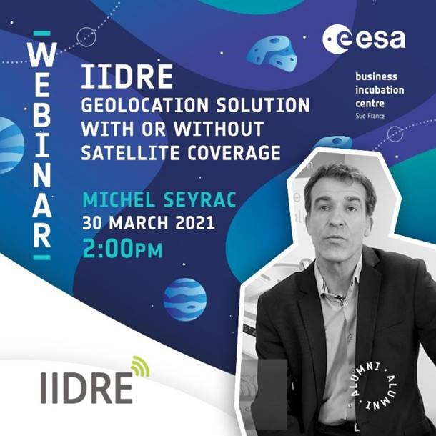 ESA BIC Sud France - IIDRE geolocation solution with or without satellite coverage
