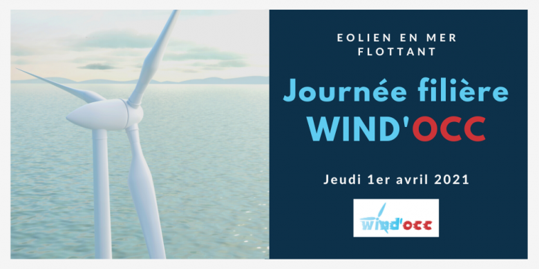 Eolien en mer flottant : inscrivez-vous à la journée Wind'Occ jeudi 1er avril