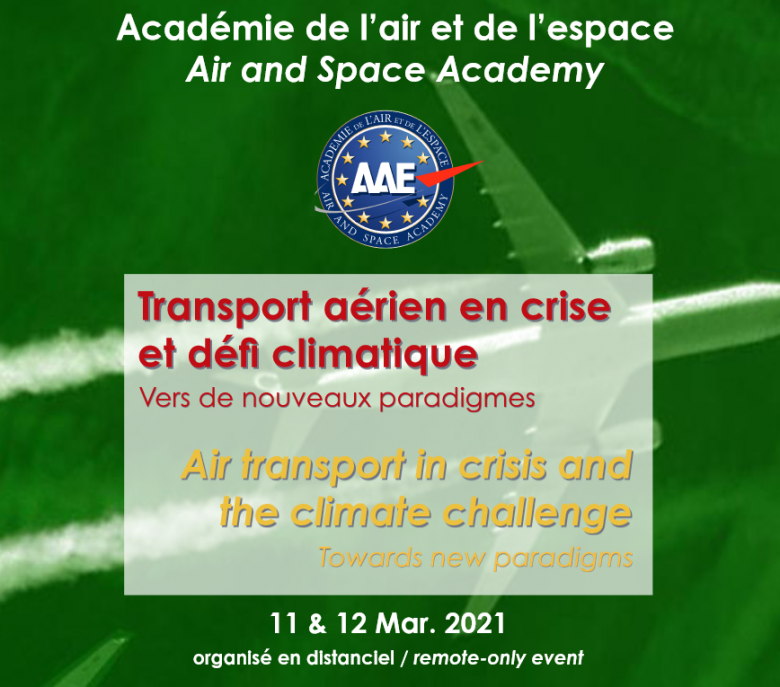 COLLOQUE INTERNATIONAL / WEBINAIRE Académie de l’air et de l’espace