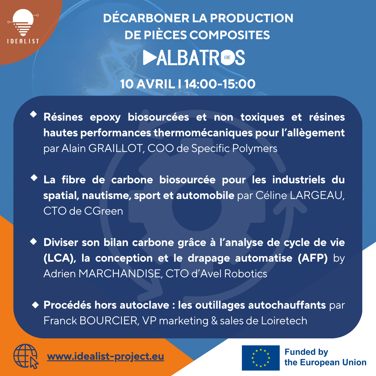  Solutions pour décarboner la production de pièces composites 