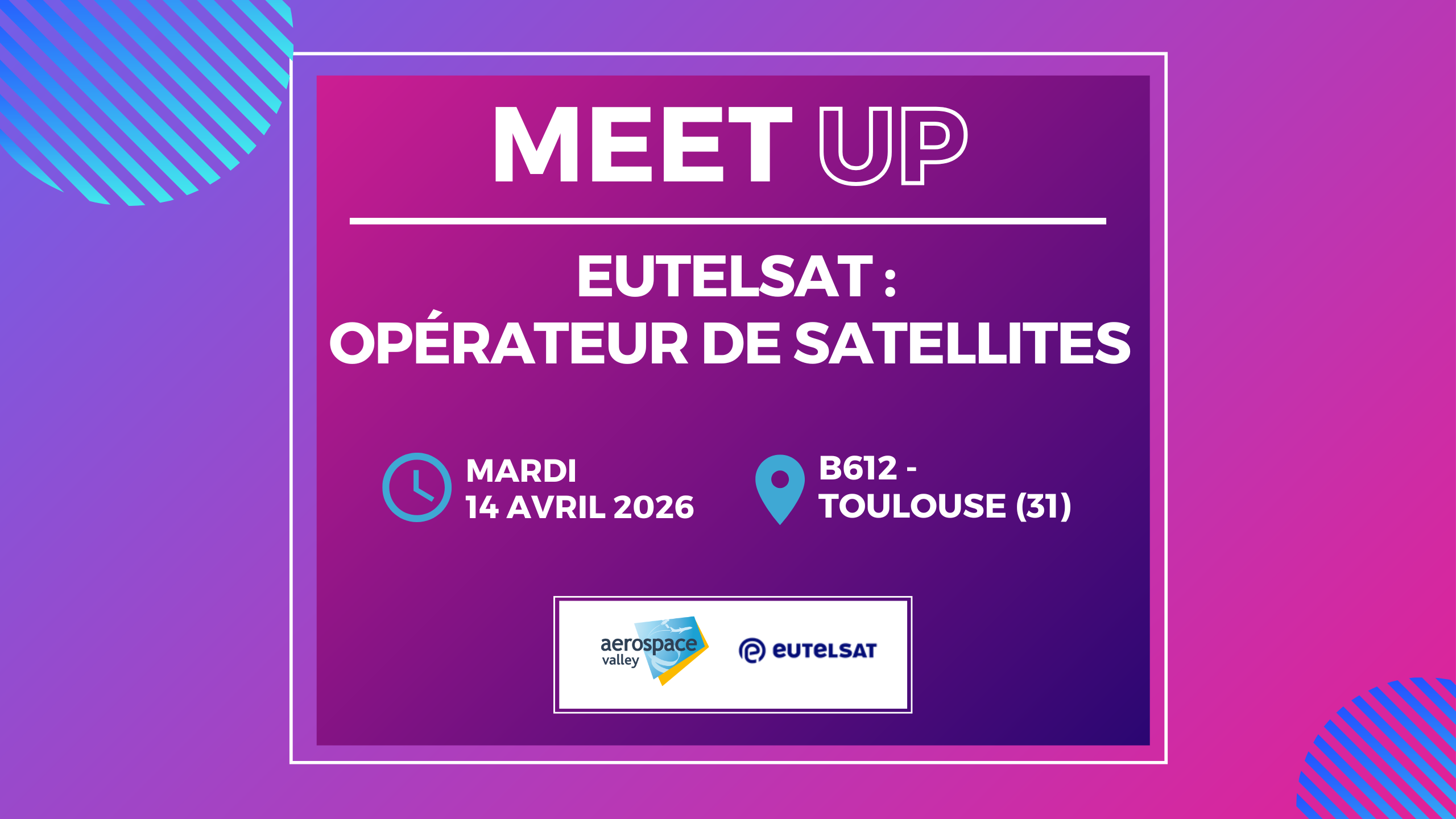 Meet-up EUTELSAT : opérateur de satellites