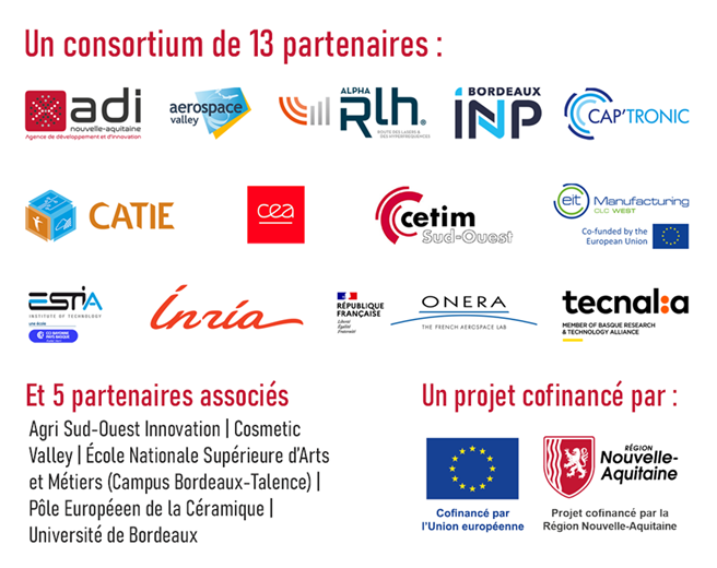 un consortium de 13 partenaires : 