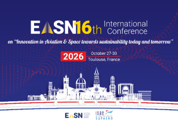 EASN International Conference : "Innovation in Aviation & Space towards sustainability today and tomorrow"