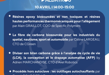  Solutions pour décarboner la production de pièces composites 